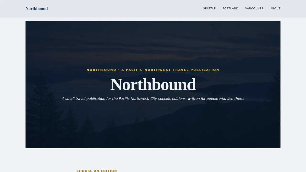 Northbound